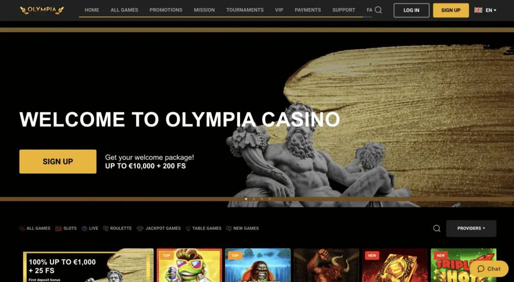 Olympia Casino Review