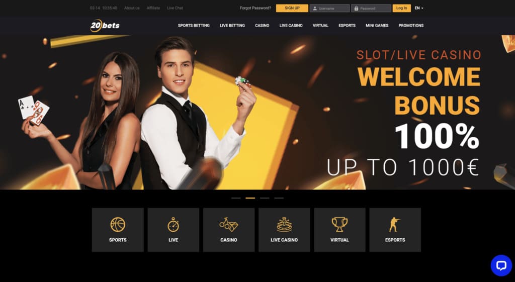 20Bets Casino Review