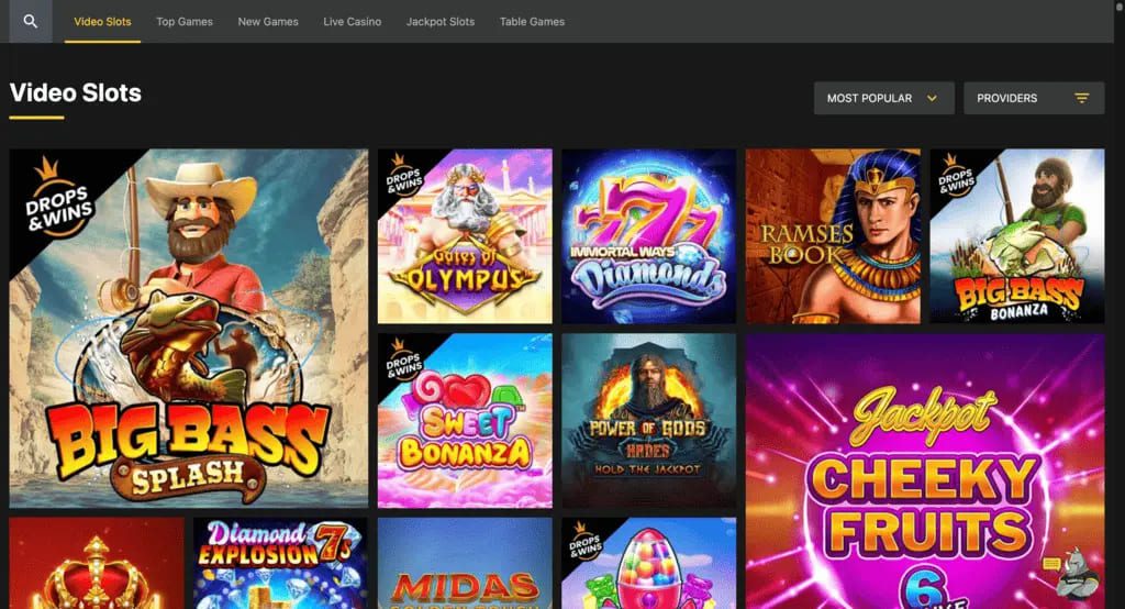 Bet O Bet Casino Games