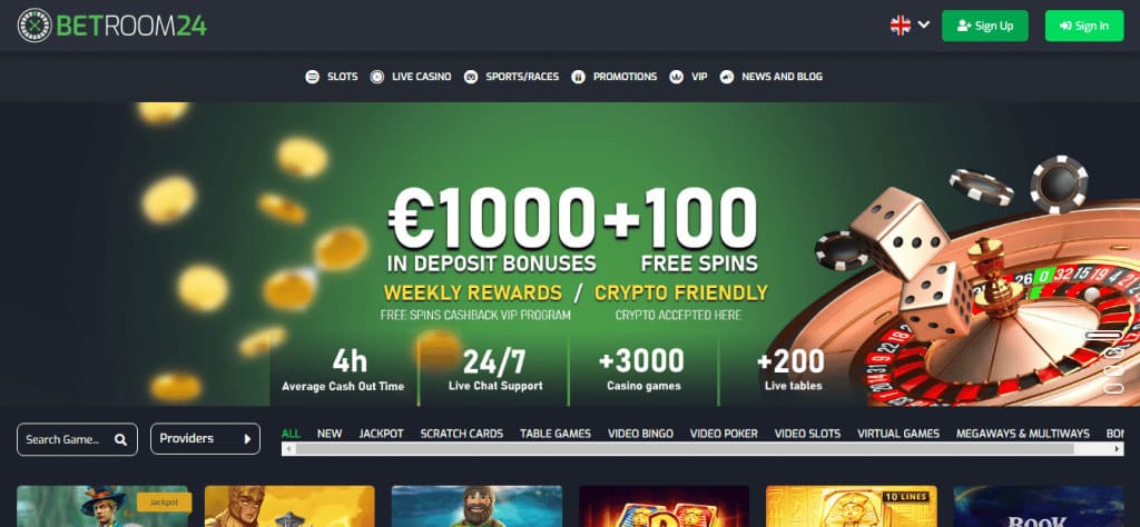 Betroom24 Casino Review