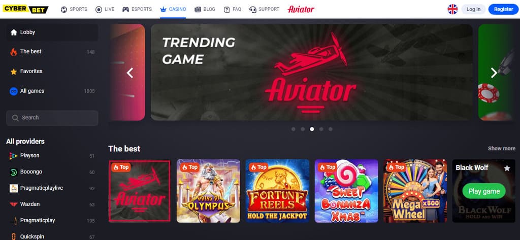 Cyber.Bet Casino Review