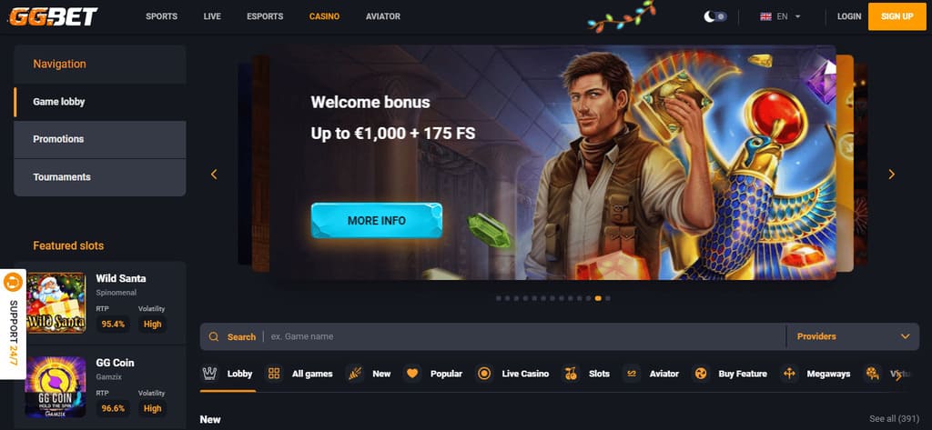 GGBet Casino Review
