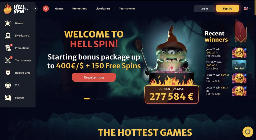 Hell Spin Casino Review