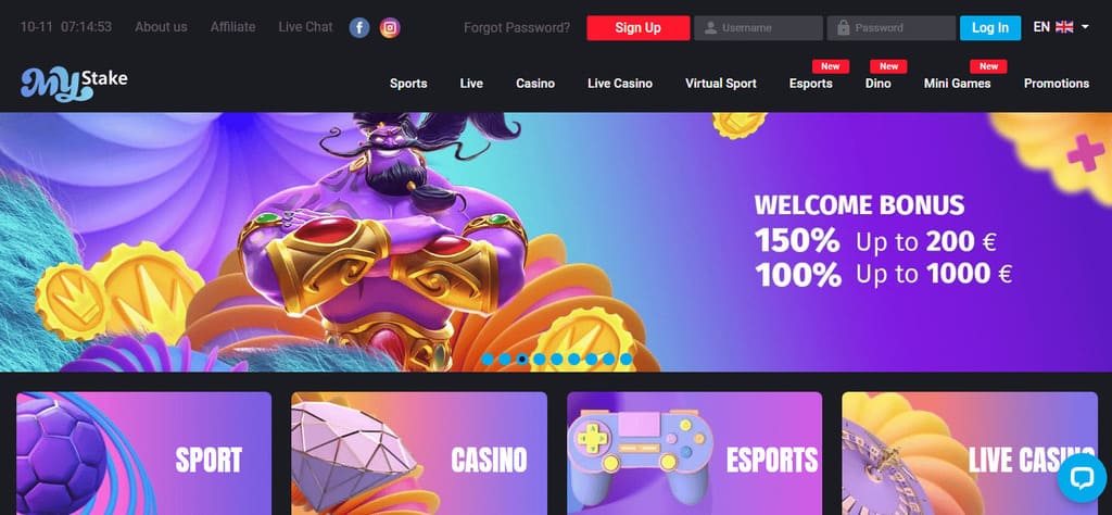 MyStake Casino Review