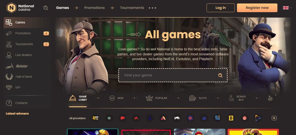 National Casino Games