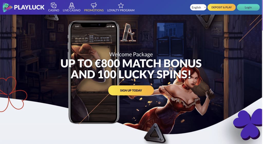 Playluck Casino Bonuses