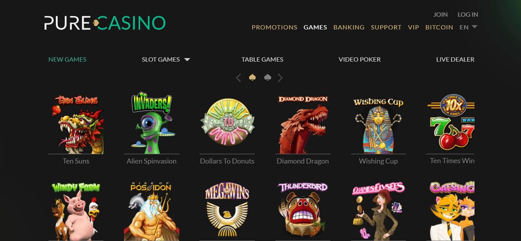 Pure Casino Games
