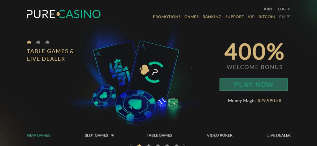 Pure Casino Review