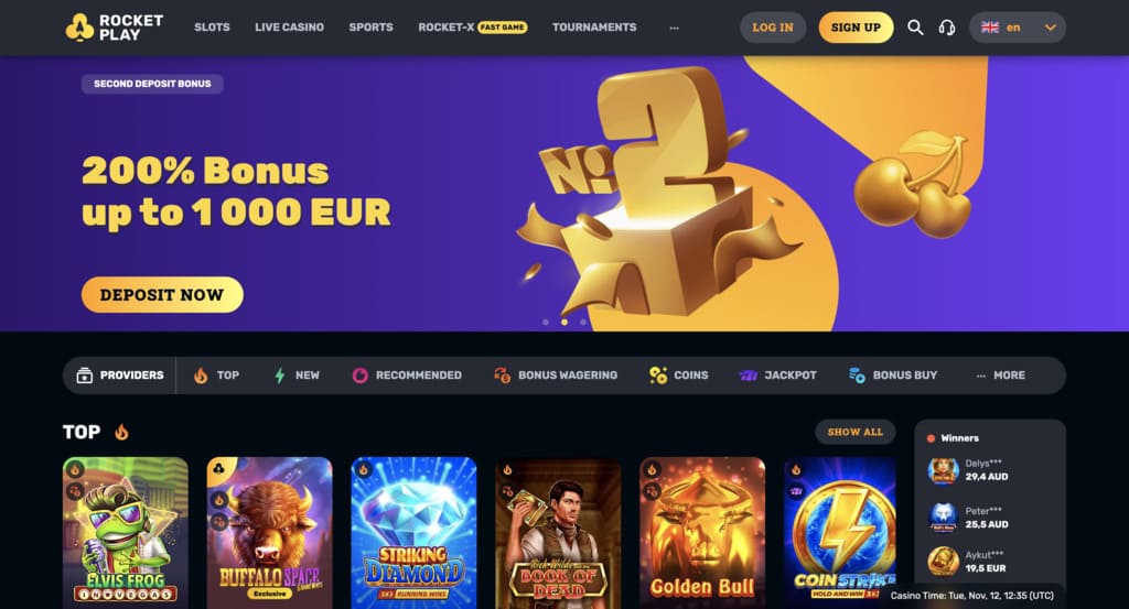 RocketPlay Casino Review
