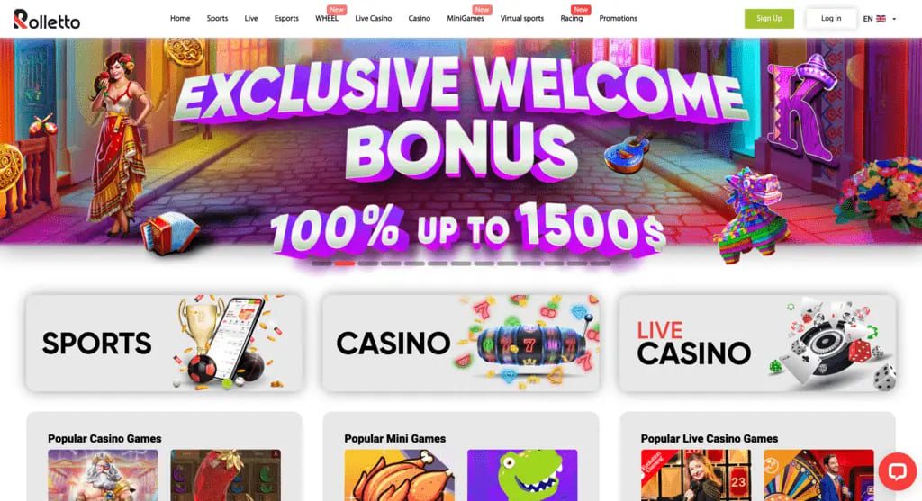 Rolletto Casino Review