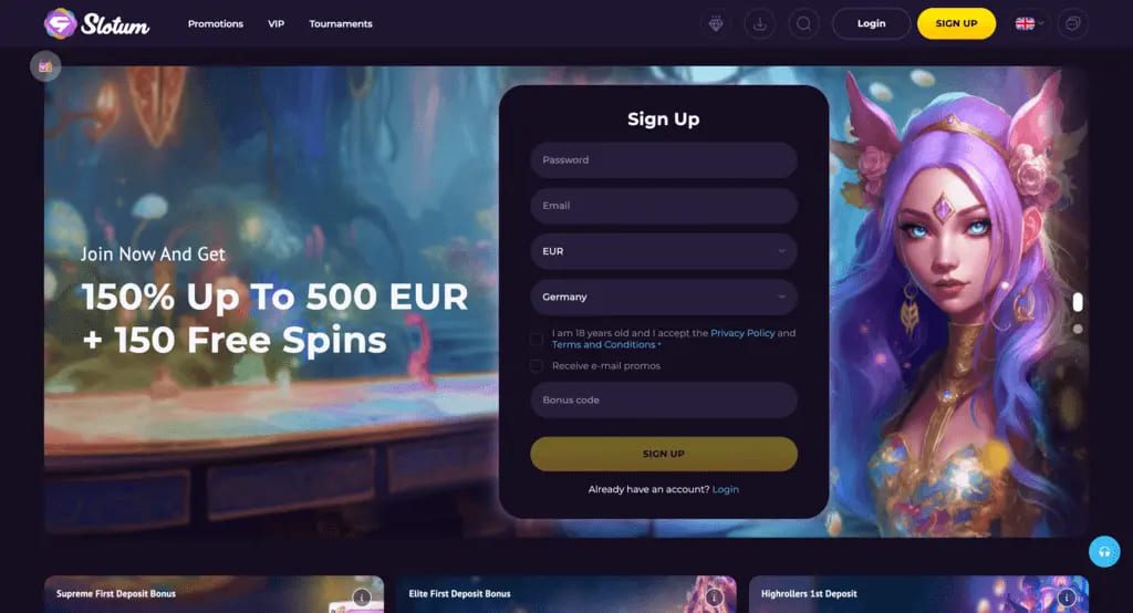 Slotum Casino Review