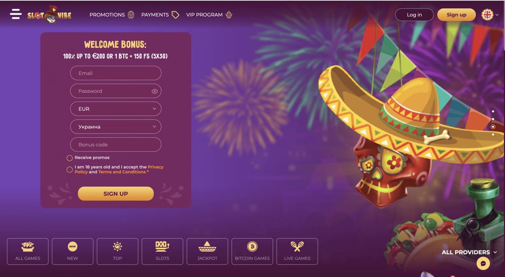 SlotVibe Casino Review