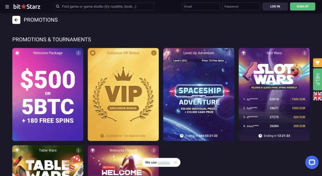 Bitstarz Casino Bonuses