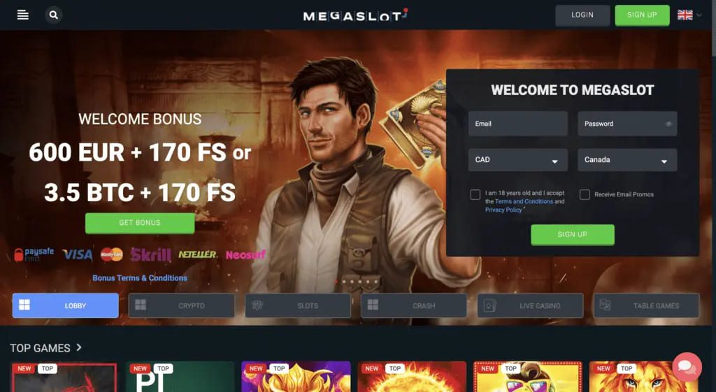 Megaslot Casino Review