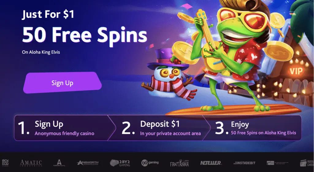 7Bit Casino $1 Deposit Bonus