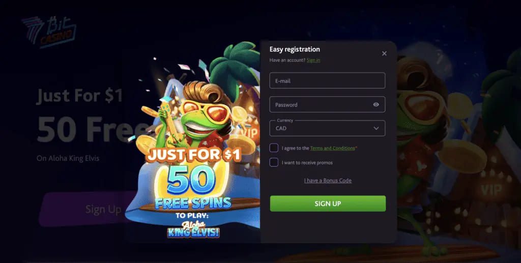 How to Get 7Bit Casino 50 Free Spins