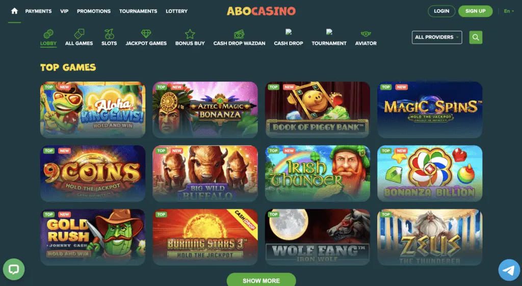 Abo Casino Games