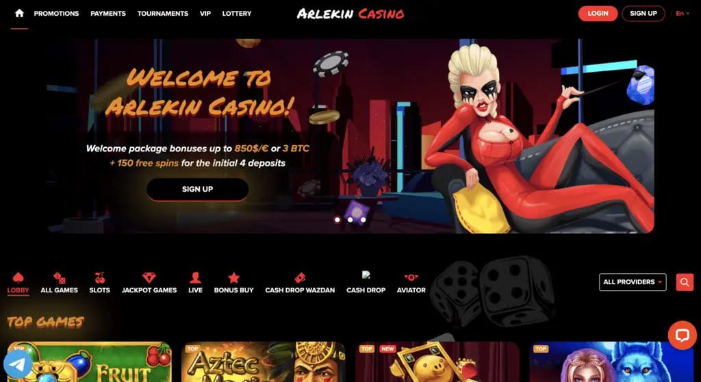 Arlekin Casino Review