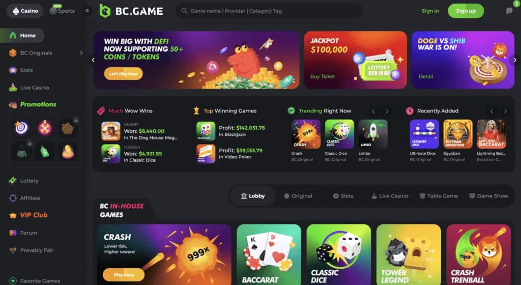 BC.Game Casino Review