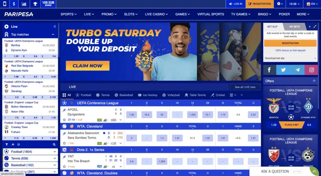 Paripesa Casino Review