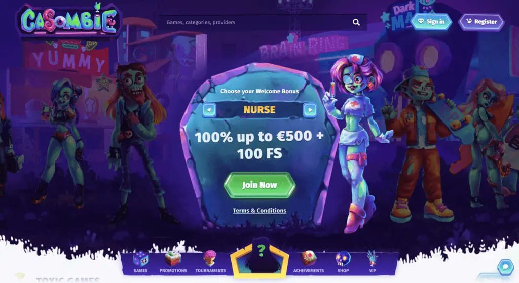 Casombie Casino Review