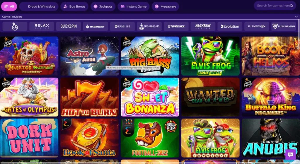 Crashino Casino Games