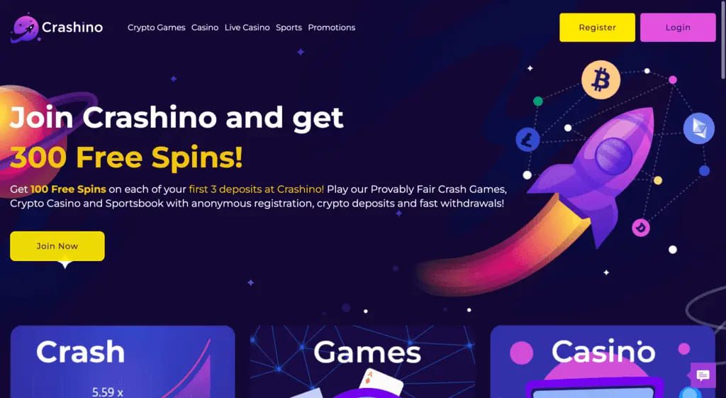 Crashino Casino Review
