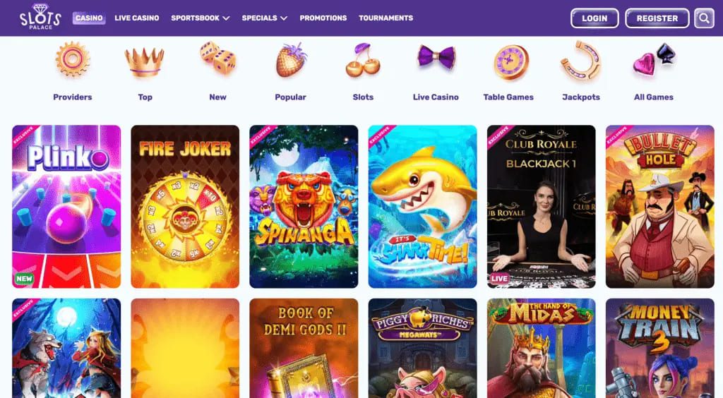 SlotsPalace Casino Games
