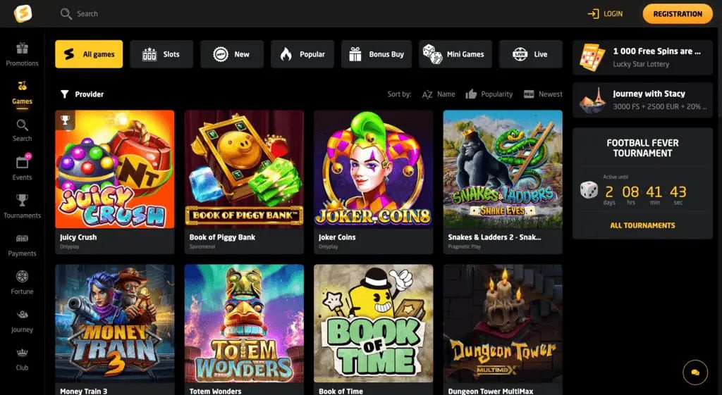 StayCasino Games