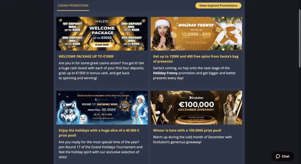 24Slots Casino Bonuses