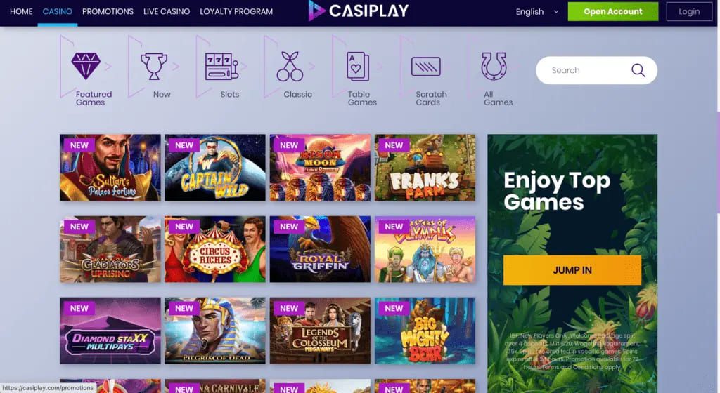 Casiplay Casino Games