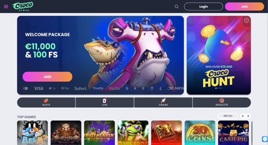 CrocoSlots Casino Review