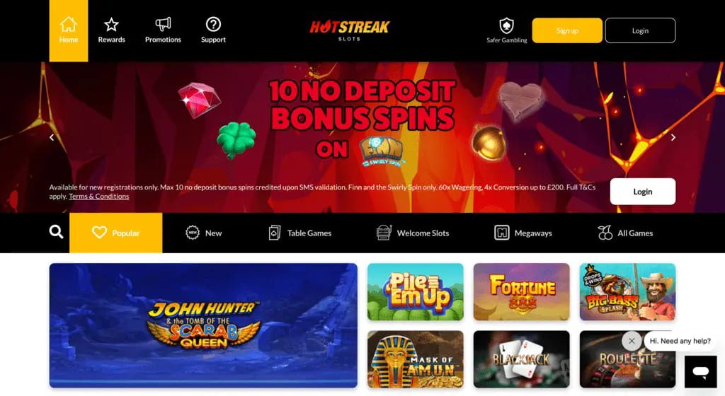 Hot Streak Casino Review