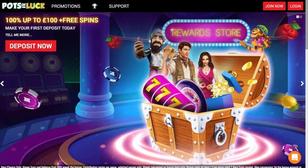 Pots of Luck Casino Review