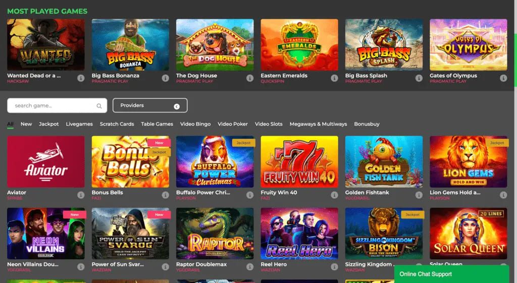 Fortune Panda Casino Games