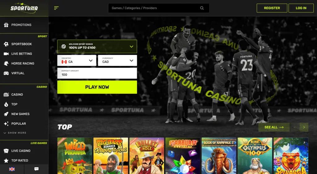 Sportuna Casino Review