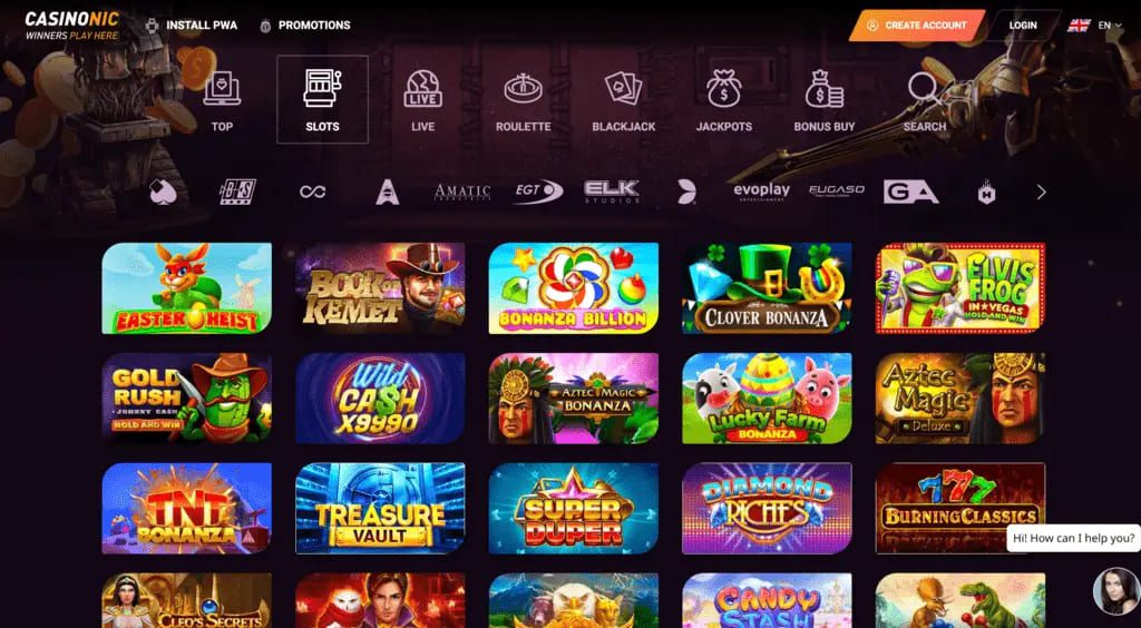 Casinonic Games