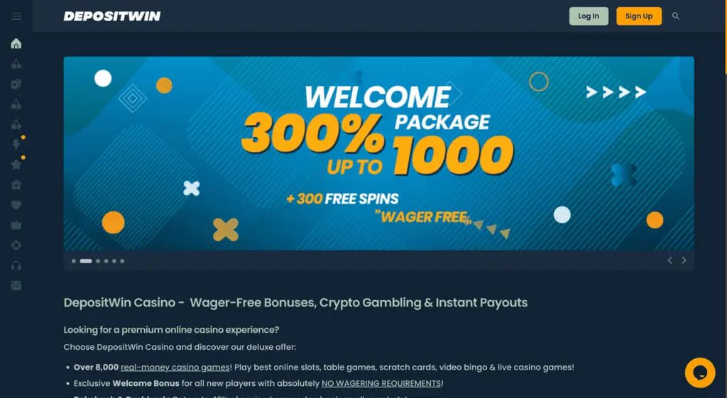 DepositWin Casino Review