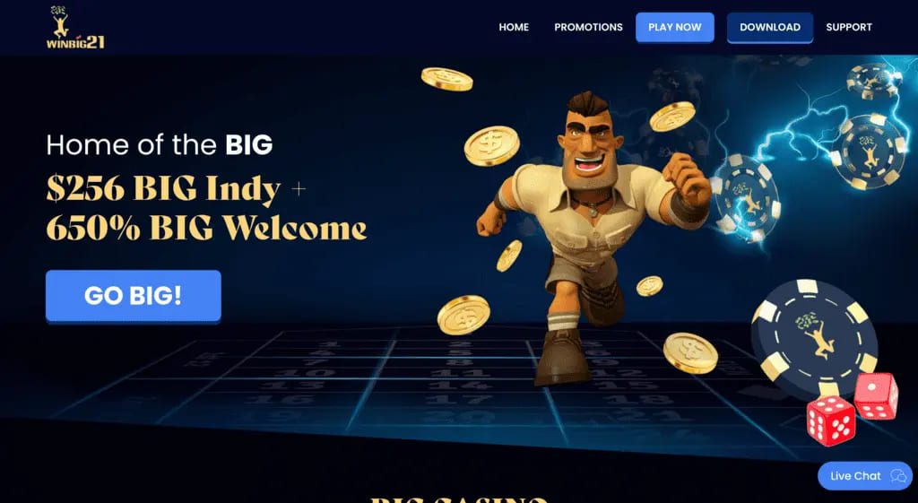 WinBig21 Casino Review
