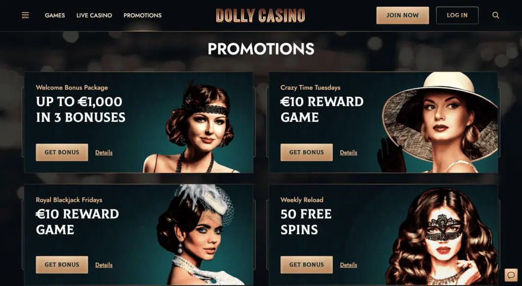 Dolly Casino Bonuses