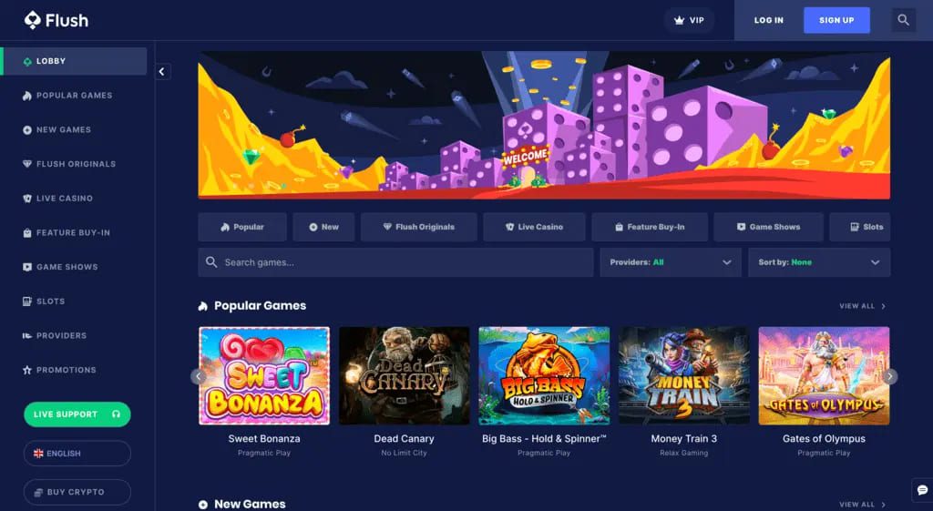 Flush Casino Review