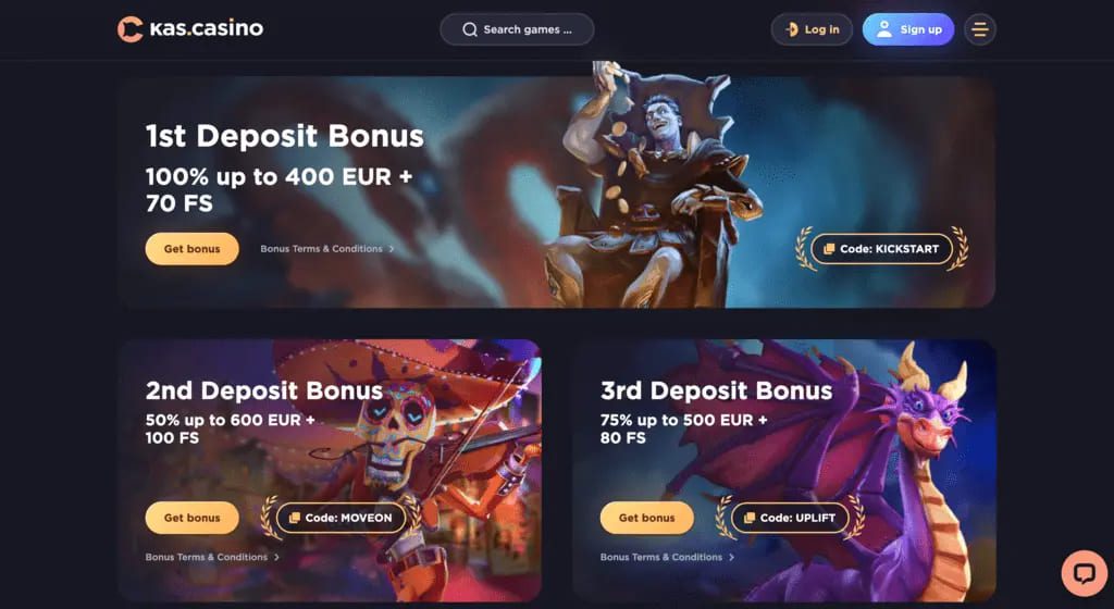 Kas.Casino Bonuses