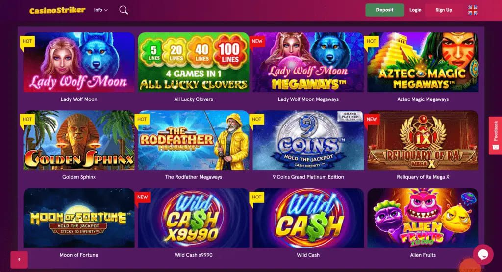 CasinoStriker Games