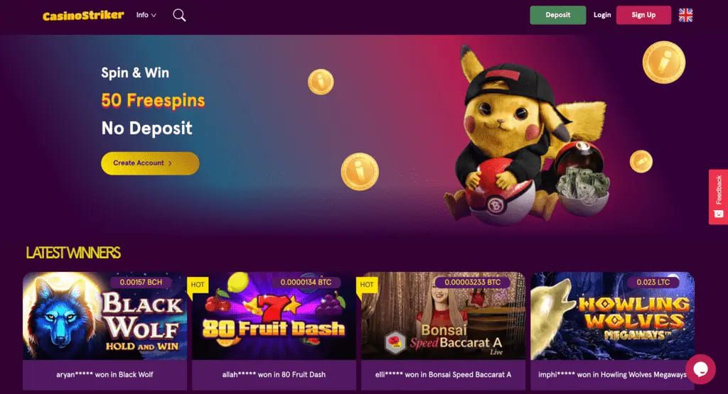 CasinoStriker Review