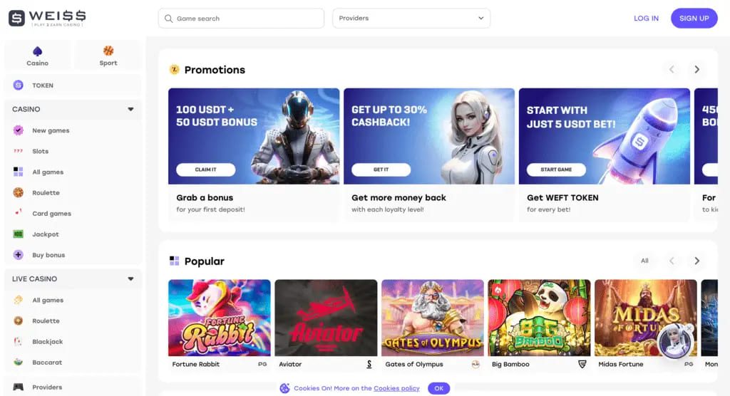 WEISS Casino Review