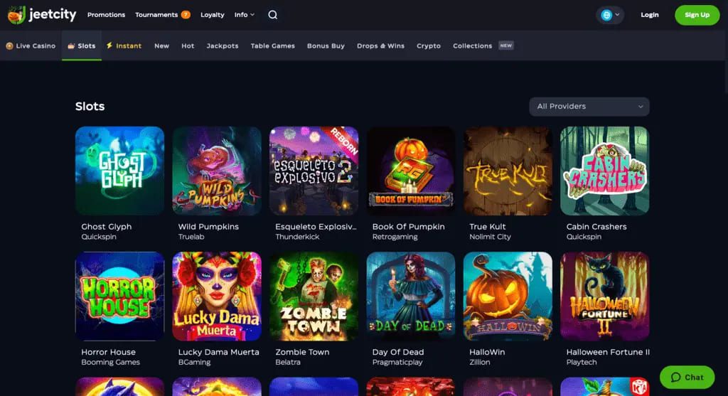 JeetCity Casino Games