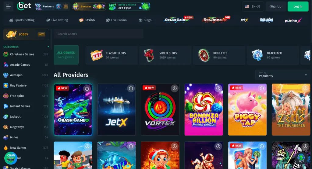 Cbet Casino Games
