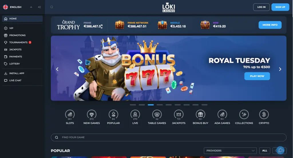 Loki Casino Review