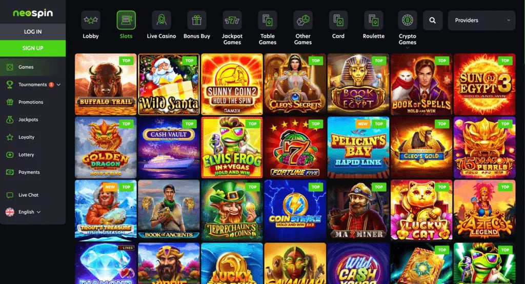 Neospin Casino Games