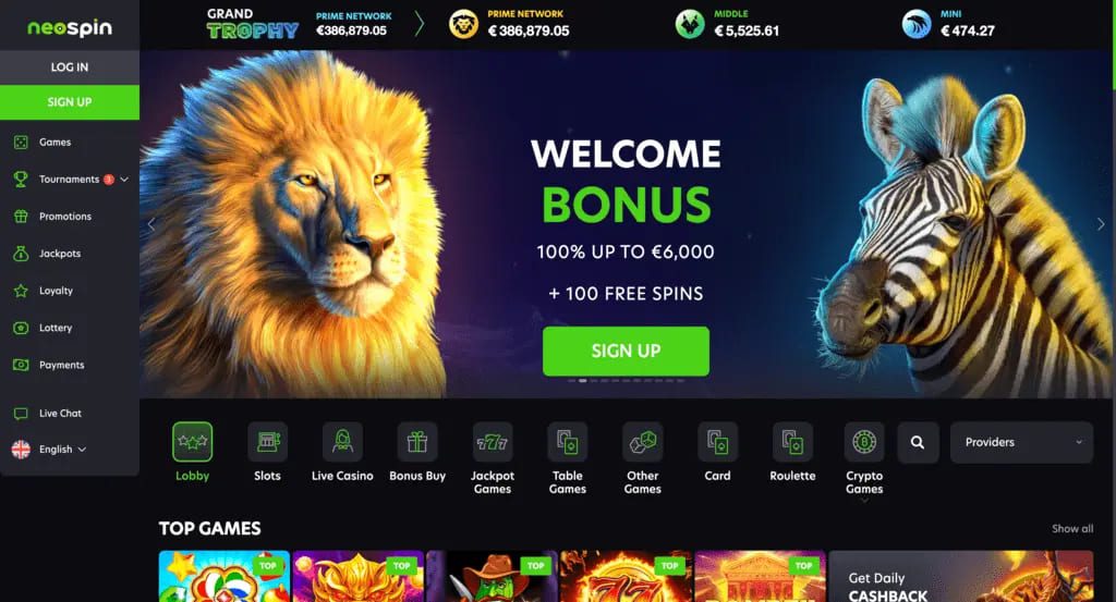 Neospin Casino Review